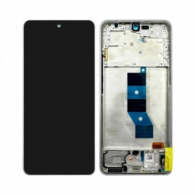 Xiaomi Redmi Note 14 5G skärm (Lavender Purple) (med ram) (original)
