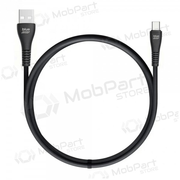 Lightning-kabel Blue Star PJ-DG4-A USB-A till Lightning 1 m svart