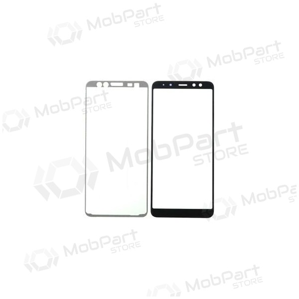 Samsung A530 Galaxy A8 2018 Skärmglass (svart) (for screen refurbishing)