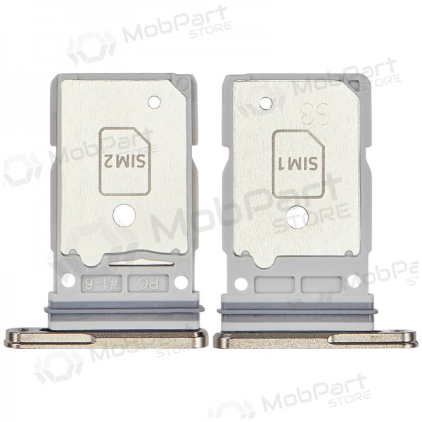 Samsung Galaxy S25 Ultra Dual SIM korthållare (rosa / guld) (original)