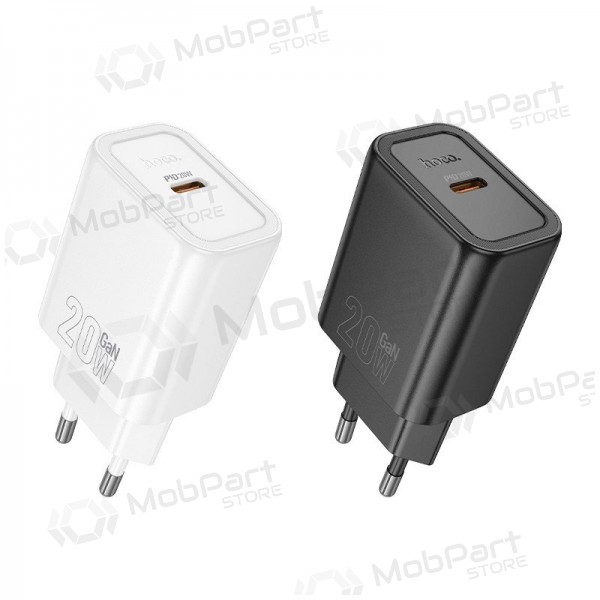 Telefonladdare Hoco N60 20 W GaN USB-C svart