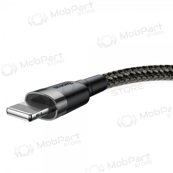 USB kabel Baseus Cafule USB-A to Lightning 1.5A 2.0m grå-svart CALKLF-CG1