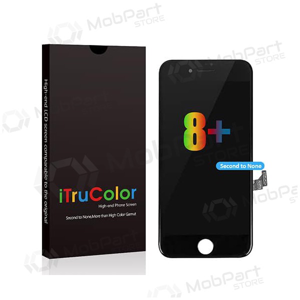 Apple iPhone 8 Plus skärm (svart) (Premium) Apple iPhone 8 Plus skärm (svart) (Premium)