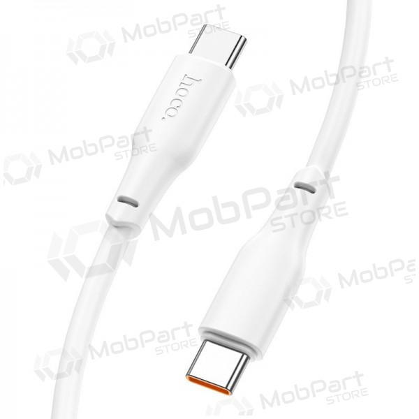 USB-C-kabel Hoco X93 USB-C till USB-C 1 m 100 W vit