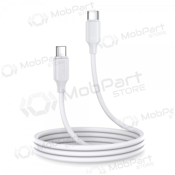 USB kabel Joyroom S-CC060A9 Type-C to Type-C 60W 1.0m vit