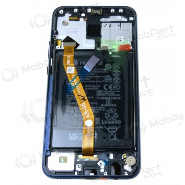 Huawei Mate 20 Lite skärm (blå) (med ram och batteri) (service pack) (original) Huawei Mate 20 Lite skärm (blå) (med ram och batteri) (service pack) (original)
