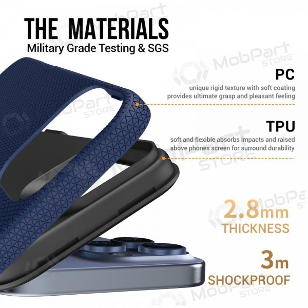 Mobilskal / fodral Perfectionists Triangle Mag Case Apple iPhone 13 Pro Max mörkblå Mobilskal / fodral Perfectionists Triangle Mag Case Apple iPhone 13 Pro Max mörkblå