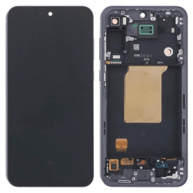 Samsung Galaxy A55 skärm (Awesome Navy) (med ram) (original)