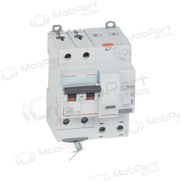 Personskyddsautomat Legrand 411159 (C, 20A, 4P, 30mA, 230V)