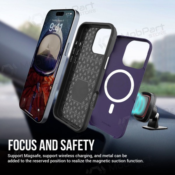 Mobilskal / fodral Perfectionists Triangle Mag Case Apple iPhone 11 violett Mobilskal / fodral Perfectionists Triangle Mag Case Apple iPhone 11 violett