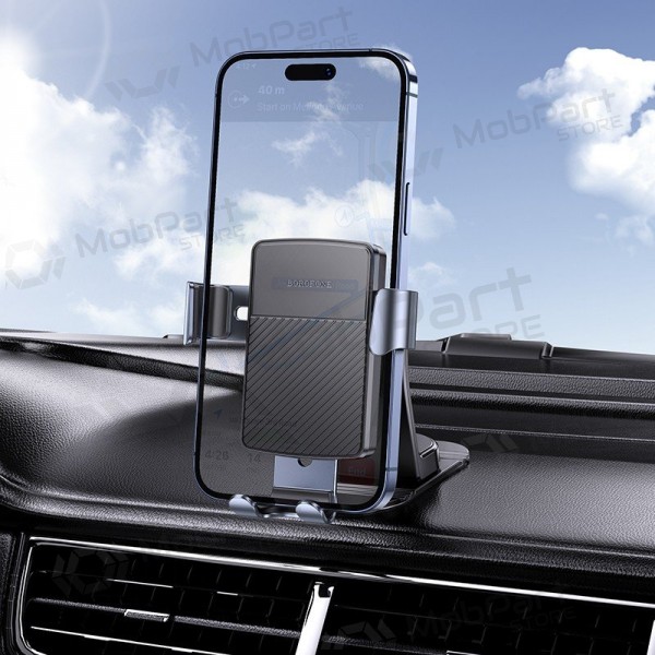 Universal bilhållare Borofone BH119 (dashboard) svart