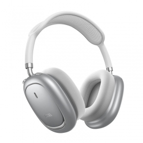 Trådlösa hörlurar med mikrofon Hoco W68 ANC Bluetooth silver