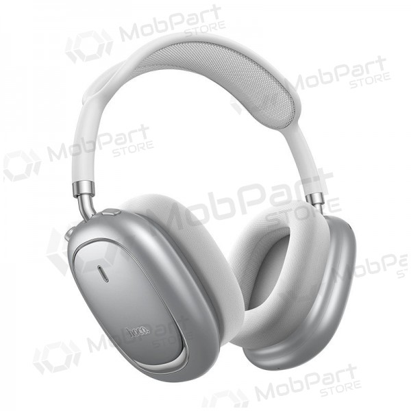 Trådlösa hörlurar med mikrofon Hoco W68 ANC Bluetooth silver