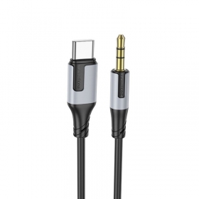 Audio kabel Borofone BL19 USB-C to 3,5mm svart