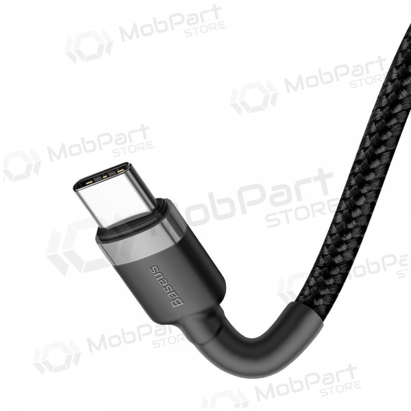 USB kabel Baseus Cafule PD60W Type-C 2.0m grå-svart CATKLF-HG1