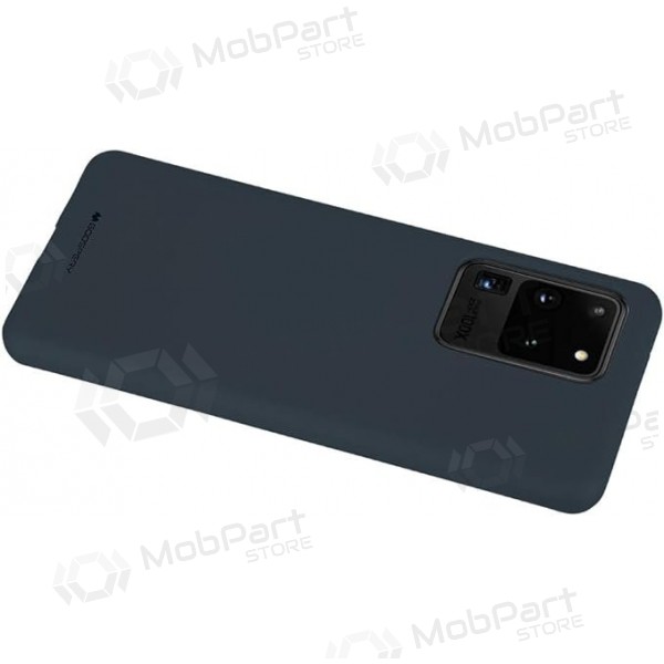 Samsung Galaxy A136 A13 5G / A047 A04s fodral Mercury Goospery "Soft Feeling Jelly Case" (mörkblå)