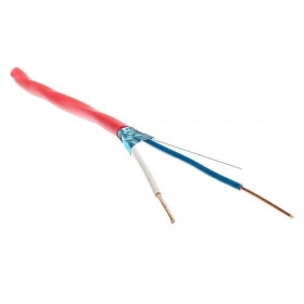 Funktionssäker skärmad brandkabel - Bitner 1x2x1.0mm HTKSHekw FE180/Ph120 E90