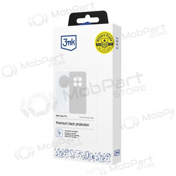 Samsung Galaxy A27 fodral -3MK Matt Case- svart