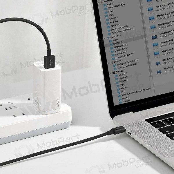 USB kabel Baseus Superior iš USB į Type-C 66W 2.0m svart CATYS-A01