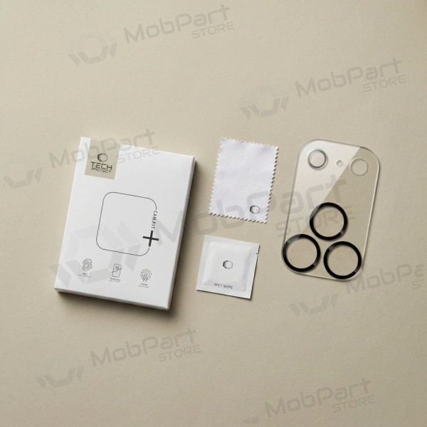 Apple iPhone 18 Pro skärmskydd härdat glas för kamera "Tech-Protect Cam Fit+" (transparent)