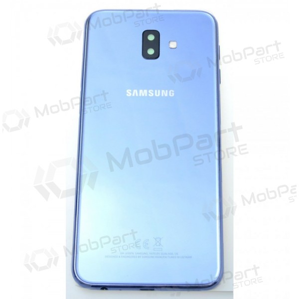 Samsung J610 Galaxy J6+ 2018 baksida / batterilucka (blå)