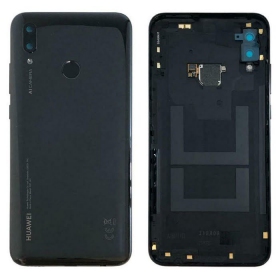 Huawei P Smart 2019 baksida / batterilucka (svart) (begagnad grade B, original)