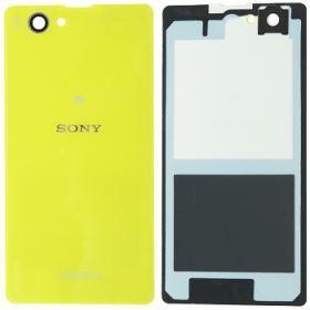 Sony Xperia Z1 Compact D5503 baksida / batterilucka (gul)