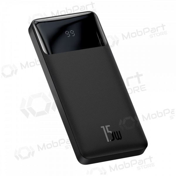 Powerbank Power Bank Baseus Bipow Type-C PD+2xQuick Charge 3.0 15W 10000mAh svart PPBD050001