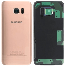 Samsung Galaxy S7 Edge baksida (roséguld) (original)
