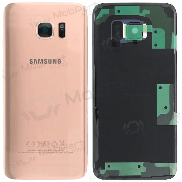 Samsung Galaxy S7 Edge baksida (roséguld) (original)