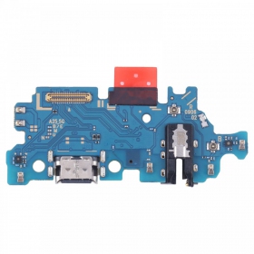 Samsung A256 Galaxy A25 5G laddarkontakt och mikrofon med flex (service pack) (original)