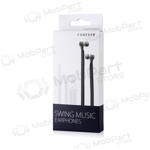 Headset Forever Swing Music 3,5mm (svart)