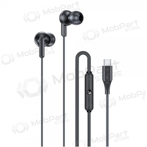 Hörlurar Awei PC-25T USB-C juodos