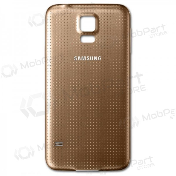 Samsung G900F Galaxy S5 baksida / batterilucka (guld) Samsung G900F Galaxy S5 baksida / batterilucka (guld)