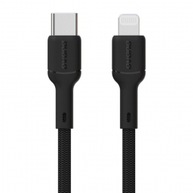 Lightning-kabel Dudao L9X USB-C till Lightning 1 m 30 W svart