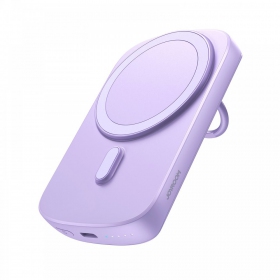 Powerbank Power Bank Joyroom JR-W030 20W Magnetic Wireless 6000mAh violetinė