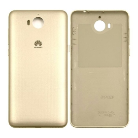 Huawei Y6 2017 baksida / batterilucka (guld) (begagnad grade B, original)