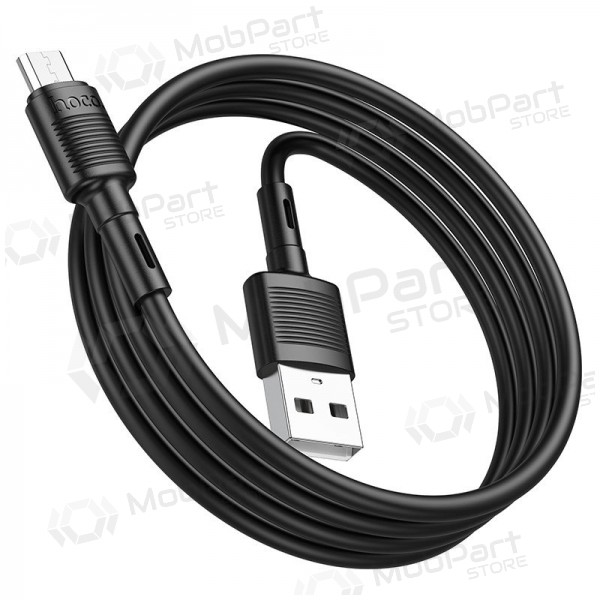 USB kabel Hoco X83 USB-A to MicroUSB 1.0m svart