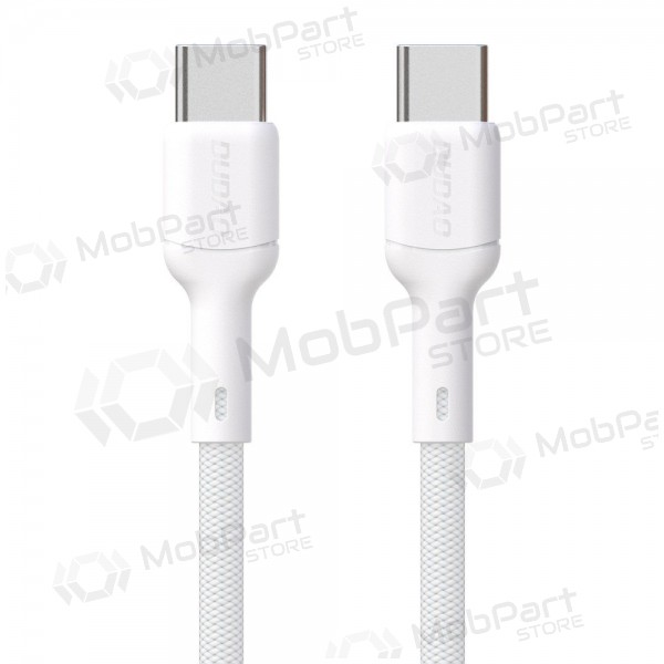 USB-C-kabel Dudao L9C USB-C till USB-C 1 m 65 W vit
