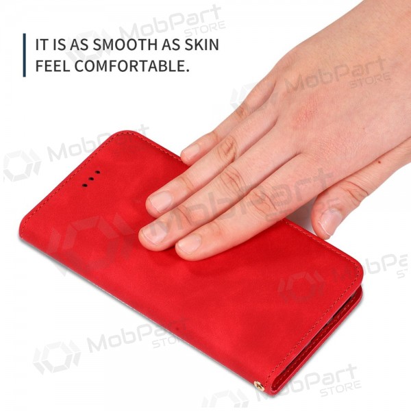 Xiaomi Redmi A7 4G fodral -Business Style- röd