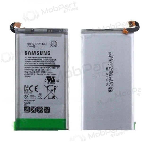 Samsung G955F Galaxy S8 Plus batteri / ackumulator (3500mAh) (service pack) (original) Samsung G955F Galaxy S8 Plus batteri / ackumulator (3500mAh) (service pack) (original)