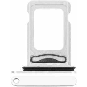 Apple iPhone 12 (Dual) SIM korthållare (vit)