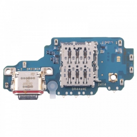Samsung S938 Galaxy S25 Ultra laddarkontakt och mikrofon med flex (service pack) (original)