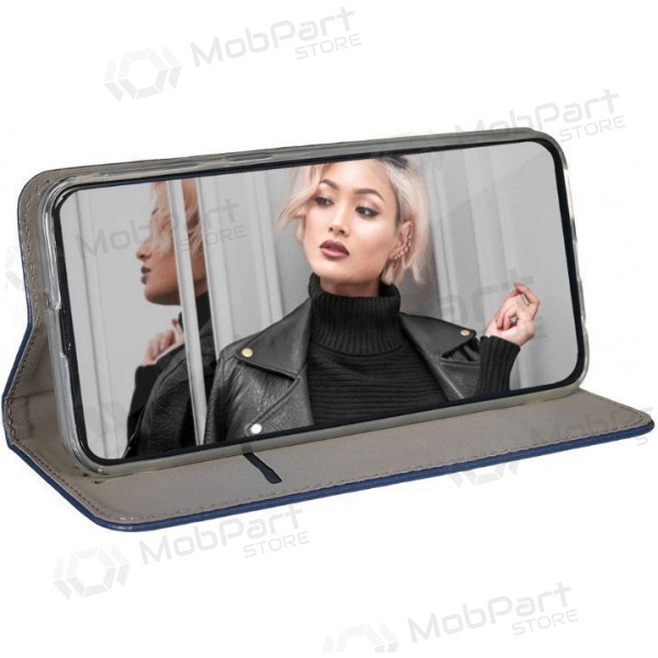 Xiaomi Redmi A5, Poco C71 (173,45x79,35x8,45) plånboksfodral - Smart Magnetic (mörkblå)