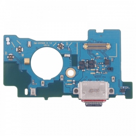Samsung G556 Galaxy Xcover 7 5G laddarkontakt och mikrofon med flex (service pack) (original)