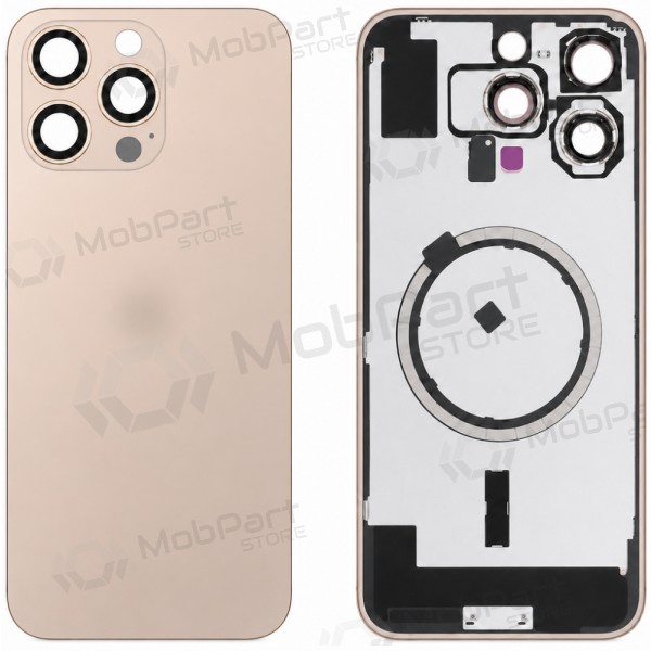 Apple iPhone 16 Pro Max bakstycke (guld) (Premium)