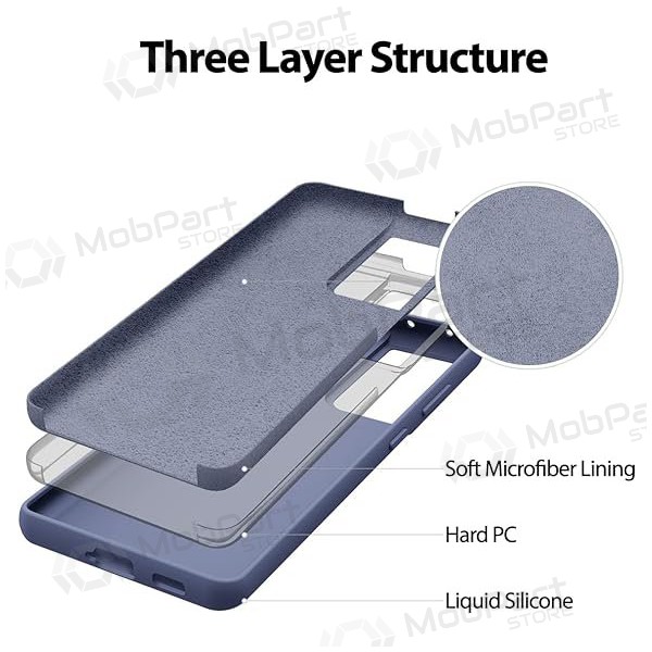Mobilskal / fodral Mercury Silicone Case Samsung A266 A26 5G levandos grå Mobilskal / fodral Mercury Silicone Case Samsung A266 A26 5G levandos grå