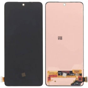 Xiaomi Redmi Note 13 4G, Redmi Note 14 4G Global, Redmi Note 14 5G skärm (svart) (OLED)