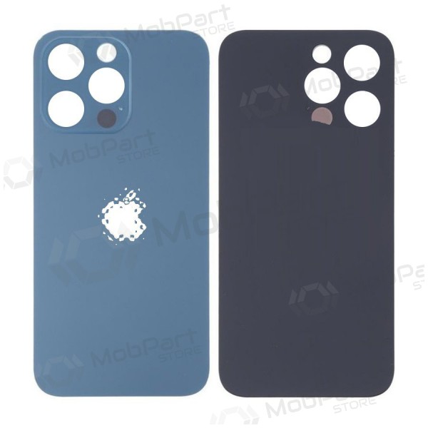 Apple iPhone 13 Pro baksida / batterilucka (Sierra Blue) (bigger hole for camera) Apple iPhone 13 Pro baksida / batterilucka (Sierra Blue) (bigger hole for camera)