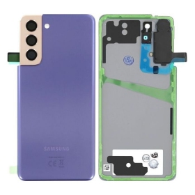 Samsung G991 Galaxy S21 5G baksida / batterilucka (Phantom Violet) (begagnad grade B, original)